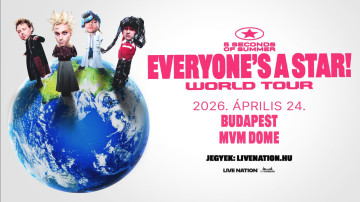 A 5 Seconds of Summer visszatér Budapestre – új albummal és világkörüli turnéval!